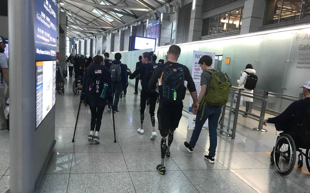 PyeongChang Paralympics 2018 Photo - Going Home