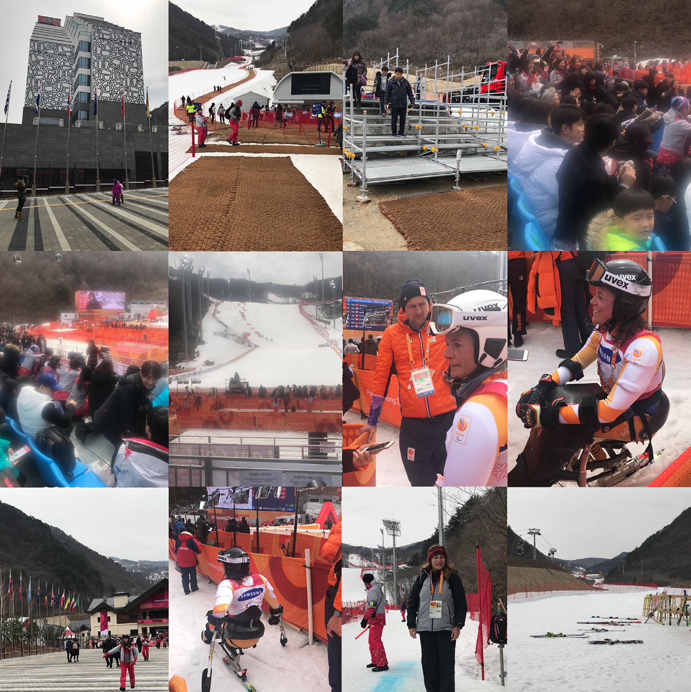 PyeongChang Paralympics 2018 Photo Montage 4 - Alpine Village