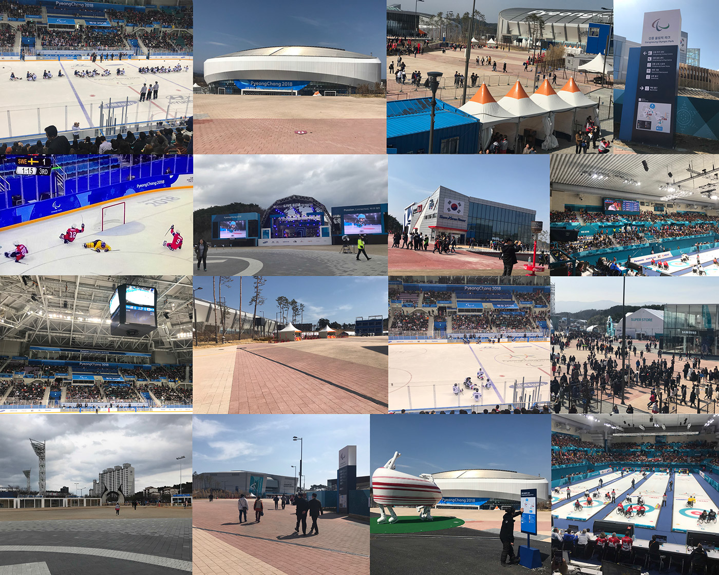 PyeongChang Paralympics 2018 Photo Montage 5 - Gangneung Coastal Cluster
